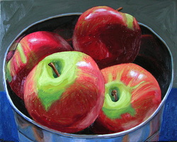 Cortland Apples by LH.
